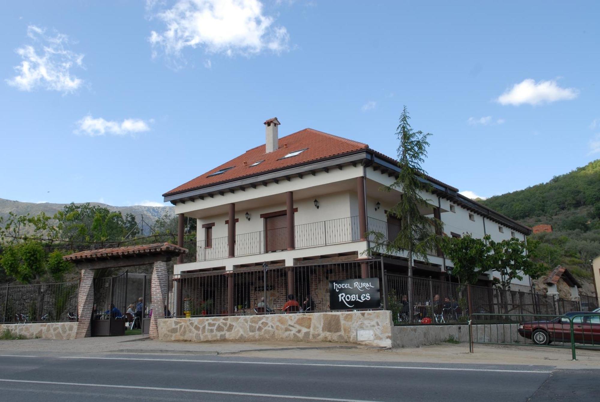 Hotel Rural Robles Jarandilla de la Vera Esterno foto